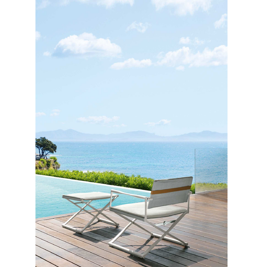 Outdoor Director Lounge Chair | Talenti Riviera | Italianfurniture.com