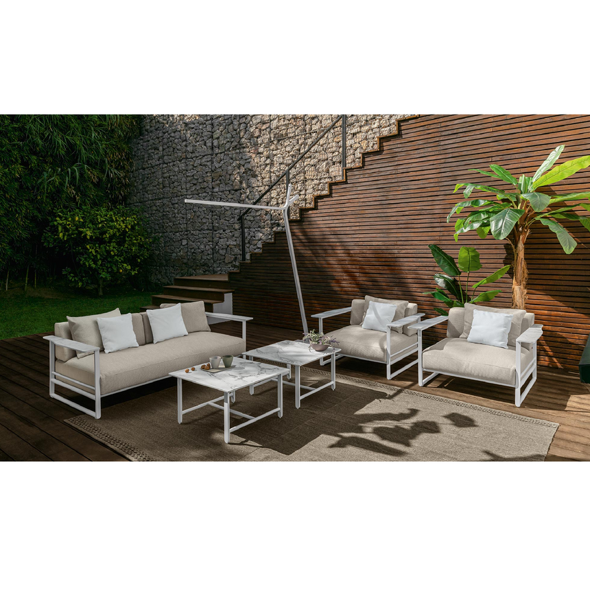 Stoneware Outdoor Coffee Table | Talenti Riviera | Italianfurniture.com