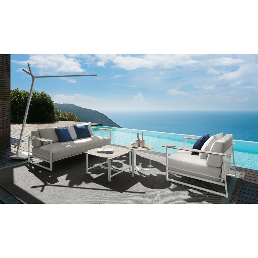 Stoneware Outdoor Coffee Table | Talenti Riviera | Italianfurniture.com