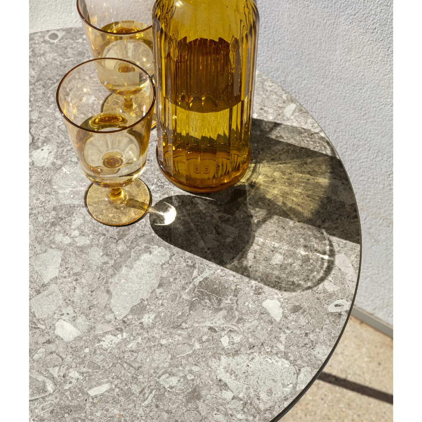 Stoneware Outdoor Round Coffee table | Talenti Riviera | Italianfurniture.com