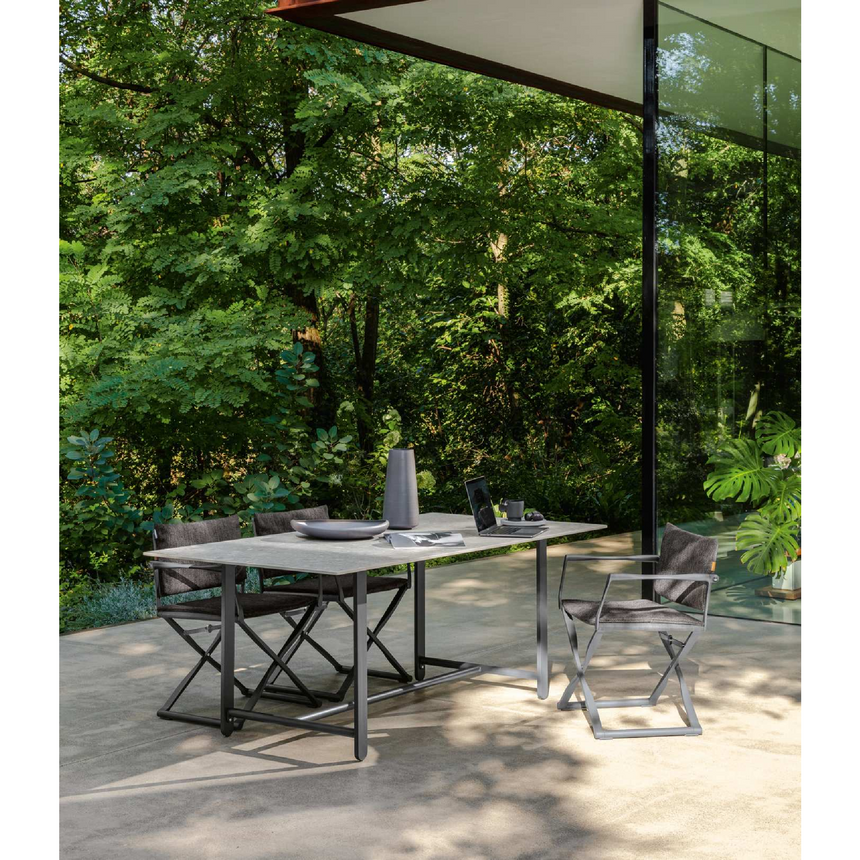Stoneware Outdoor Dining Table | Talenti Riviera