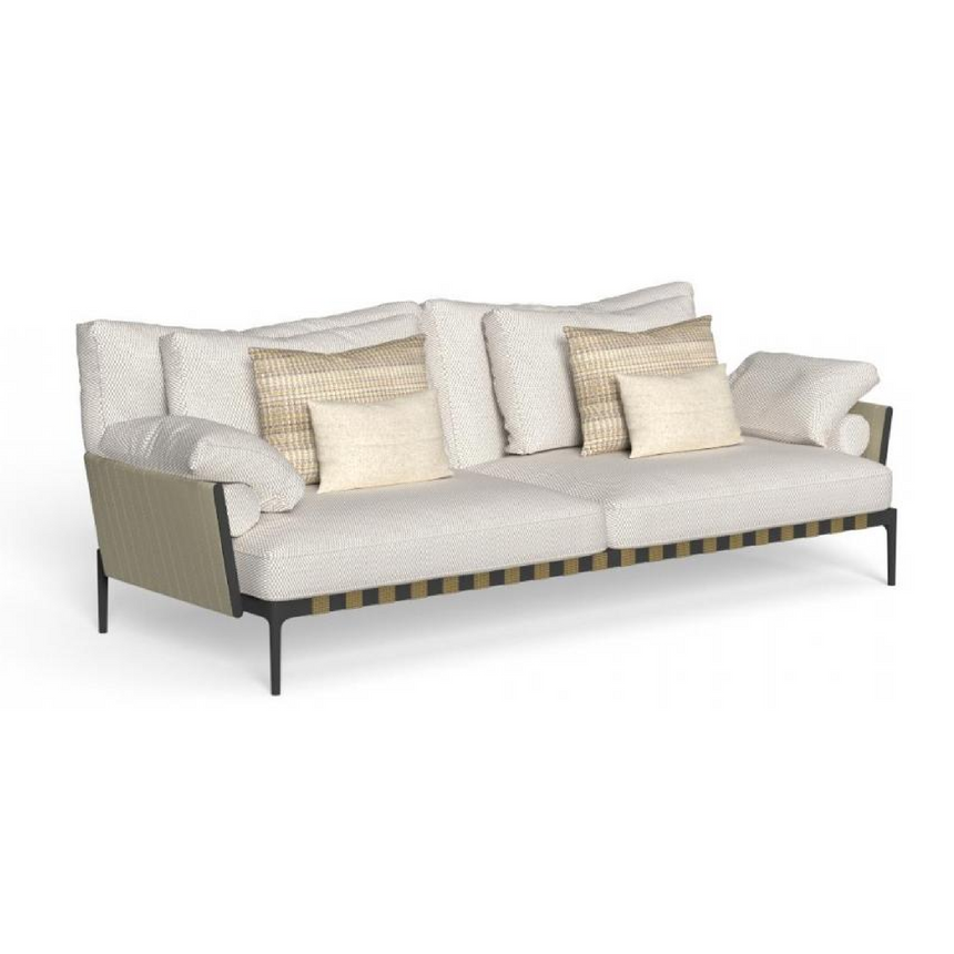 Strapped Design Outdoor Sofa | Talenti Salinas | Italianfurniture.com