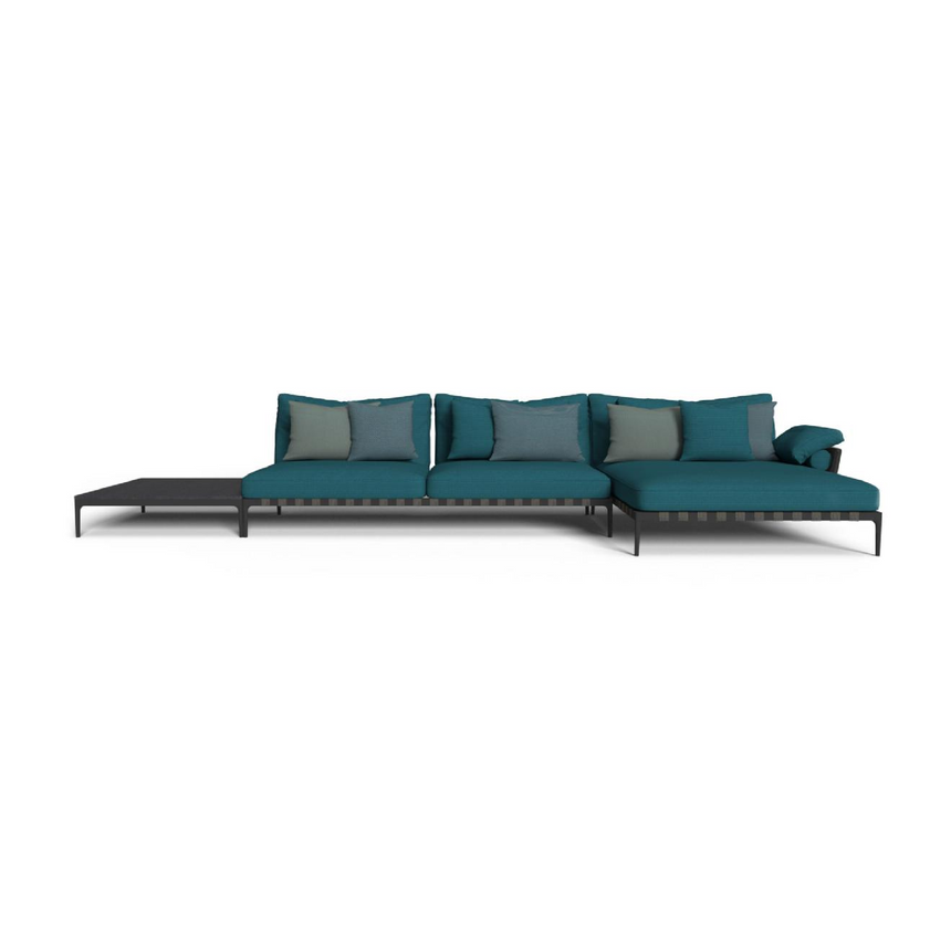 Strapped Design Outdoor Modular Sofa | Talenti Salinas | Italianfurniture.com