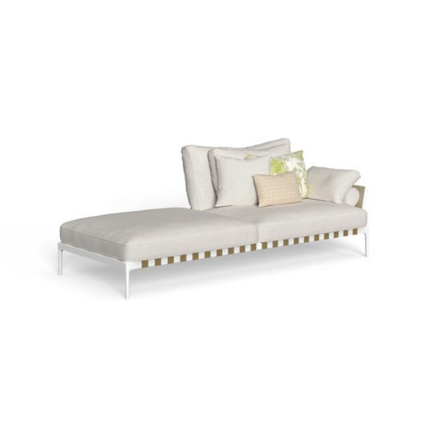 Strapped Design Outdoor Modular Sofa | Talenti Salinas | Italianfurniture.com