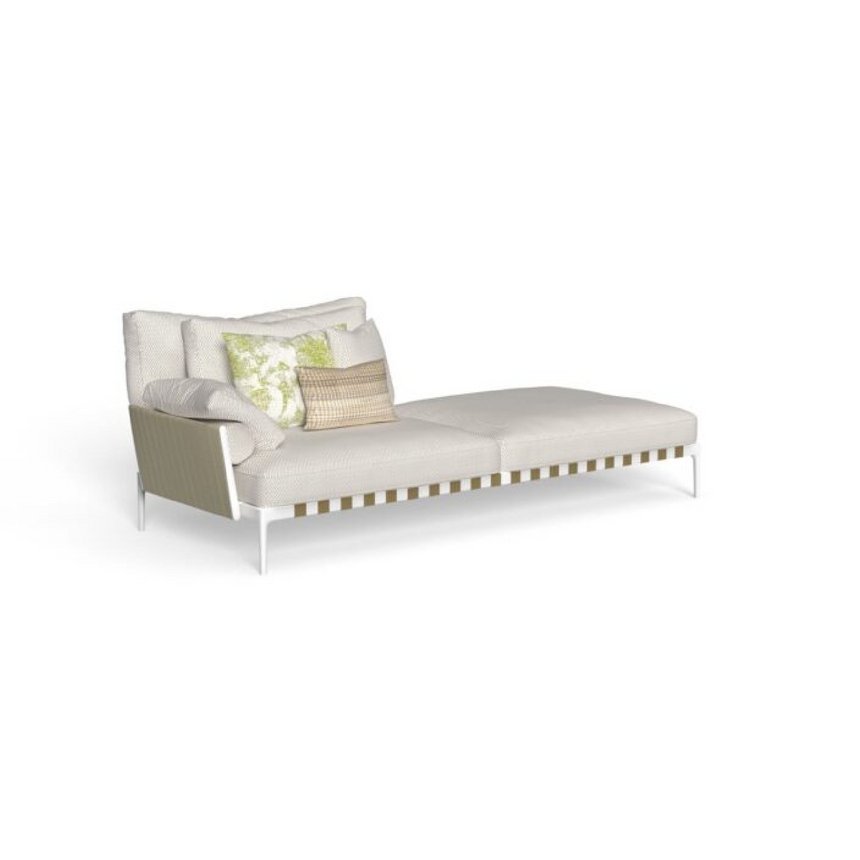 Strapped Design Outdoor Modular Sofa | Talenti Salinas | Italianfurniture.com
