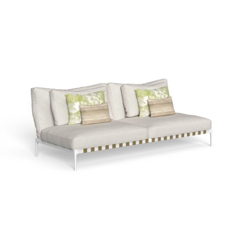 Strapped Design Outdoor Modular Sofa | Talenti Salinas | Italianfurniture.com