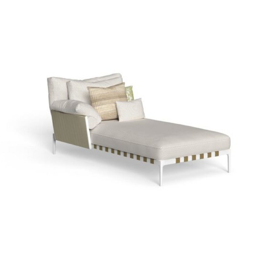 Strapped Design Outdoor Modular Sofa | Talenti Salinas | Italianfurniture.com