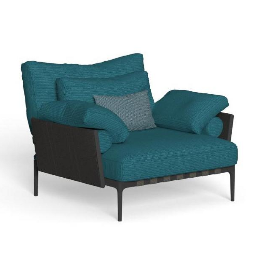 Strapped Outdoor Living Armchair | Talenti Salinas | Italianfurniture.com
