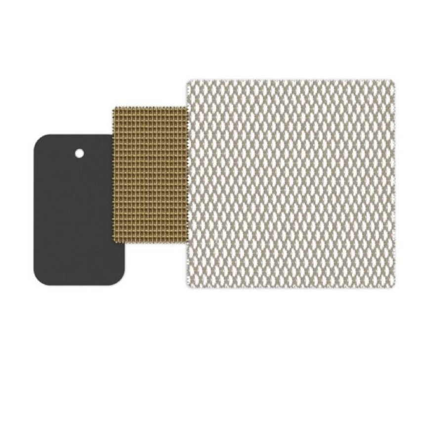 Strapped Outdoor Ottoman | Talenti Salinas | Italianfurniture.com