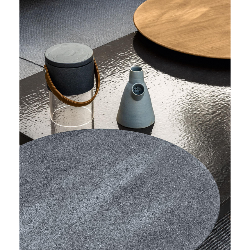 Round Concrete Outdoor Coffee Table | Talenti Salinas | Italianfurniture.com