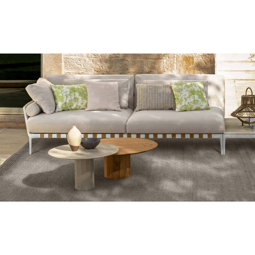 Round Concrete Outdoor Coffee Table | Talenti Salinas | Italianfurniture.com