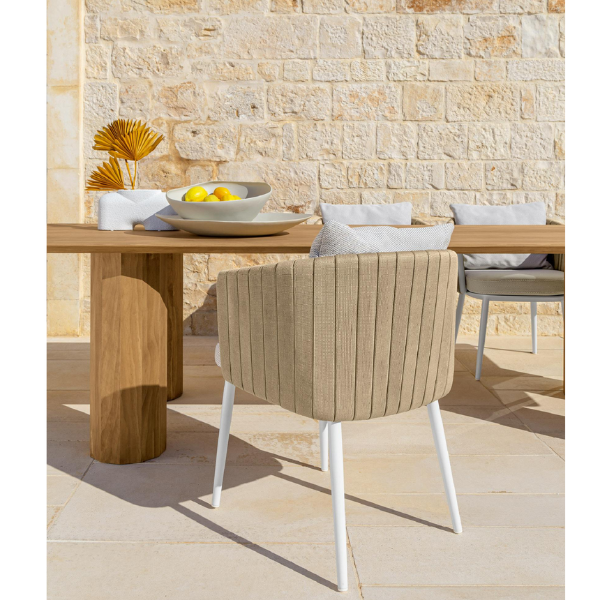 Wooden Outdoor Dining Table | Talenti Salinas | Italianfurniture.com