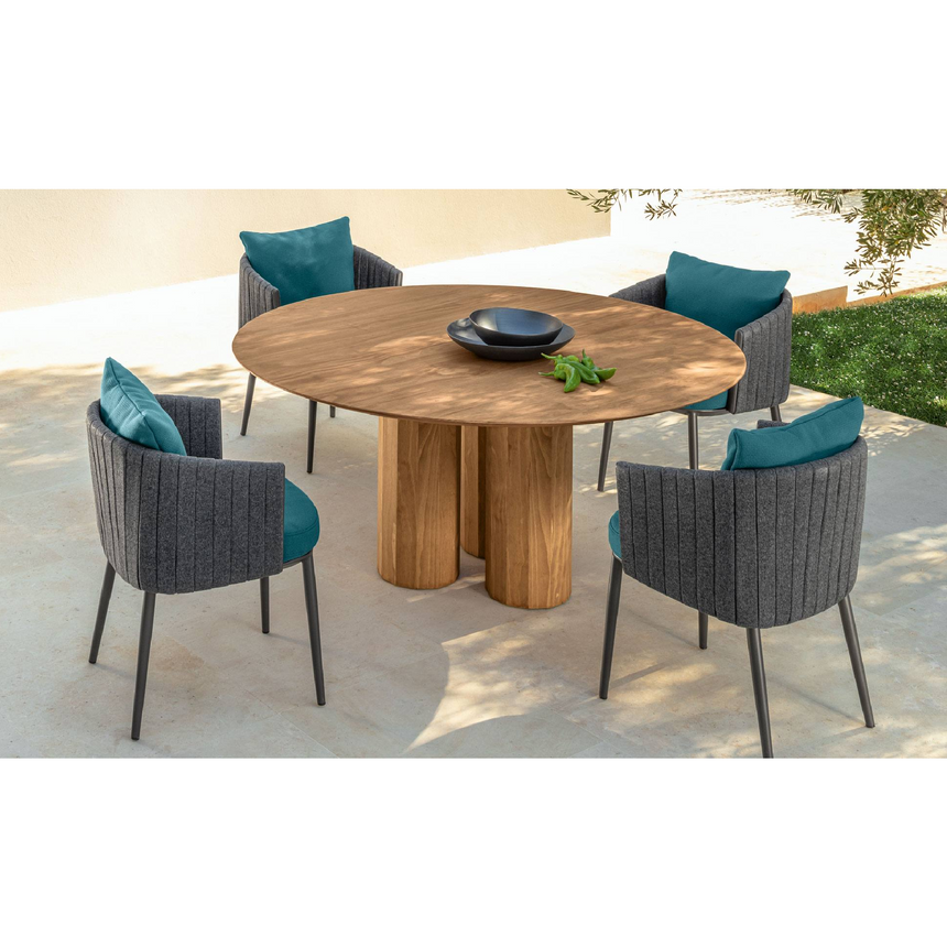 Wooden Outdoor Dining Table | Talenti Salinas | Italianfurniture.com
