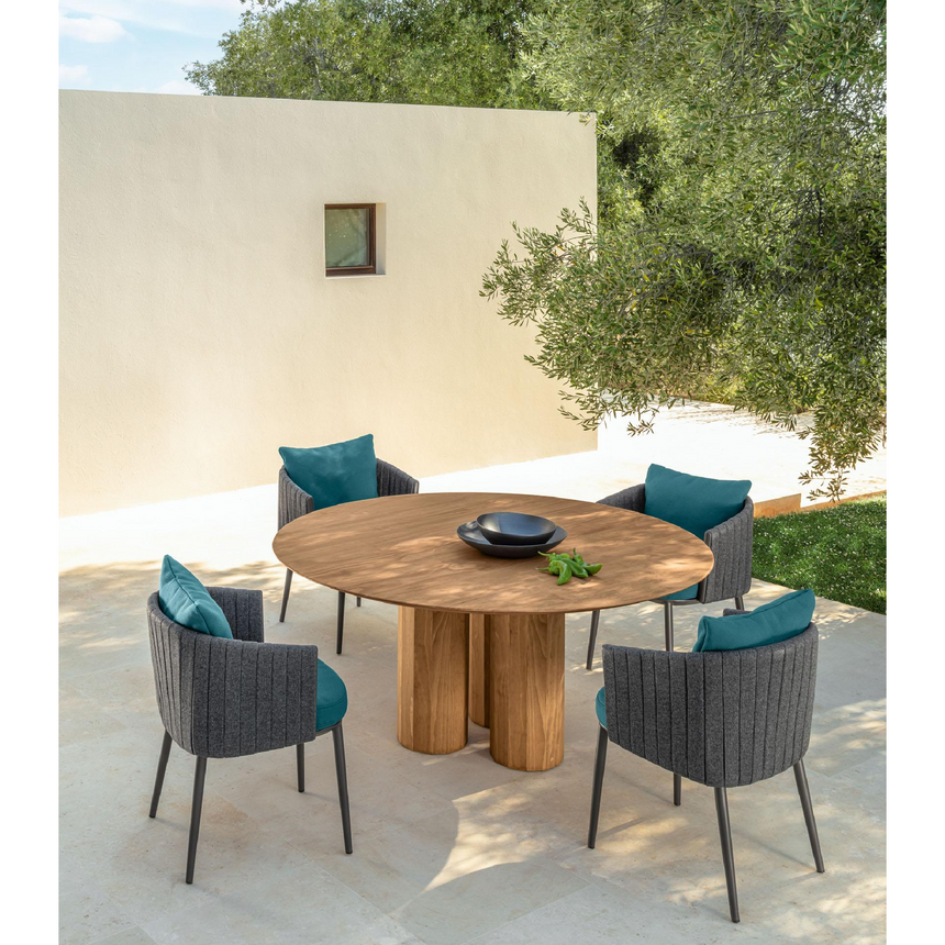 Wooden Outdoor Dining Table | Talenti Salinas | Italianfurniture.com
