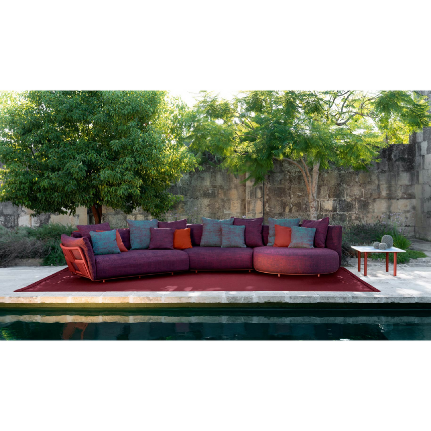 Rope Checkered Outdoor Modular Sofa | Talenti Scacco | Italianfurniture.com