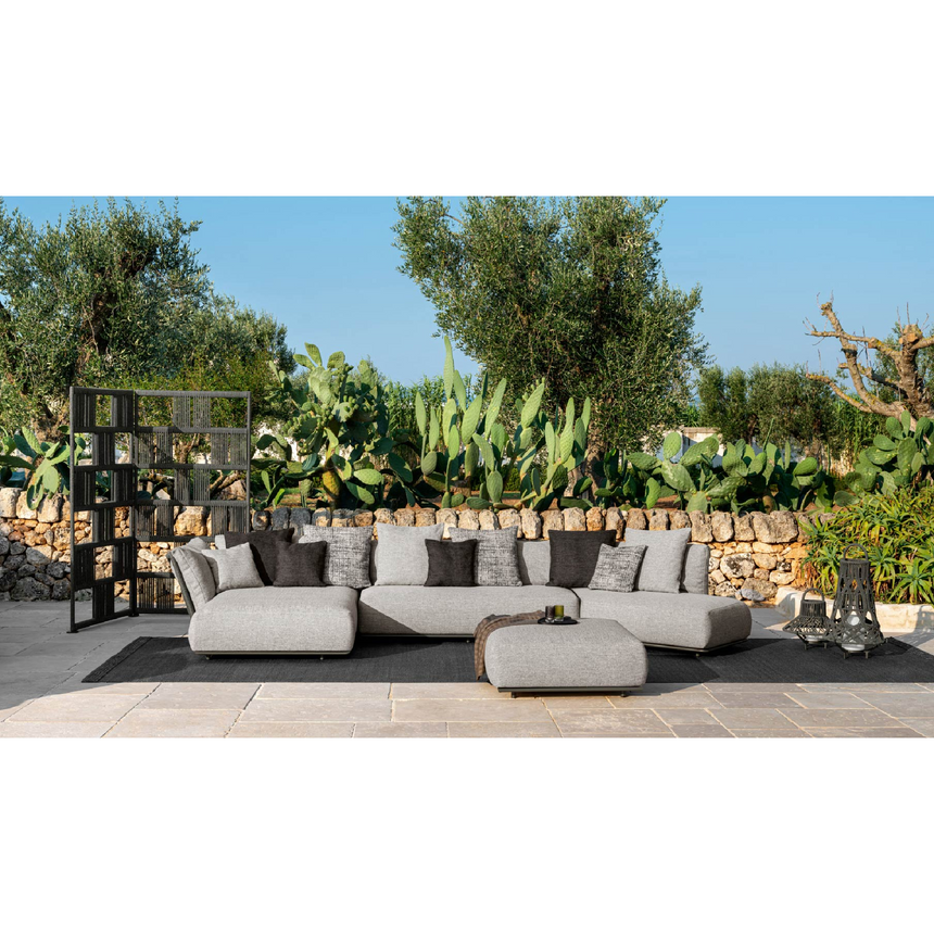 Rope Checkered Outdoor Modular Sofa | Talenti Scacco | Italianfurniture.com