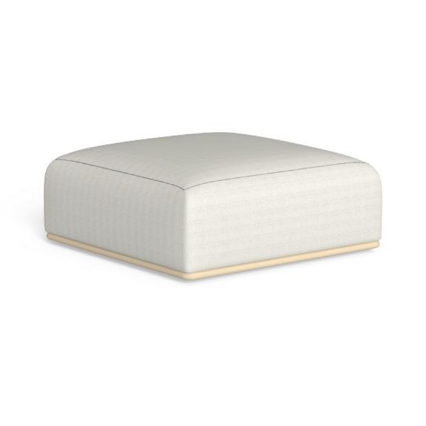 Padded Outdoor Ottoman | Talenti Scacco | Italianfurniture.com
