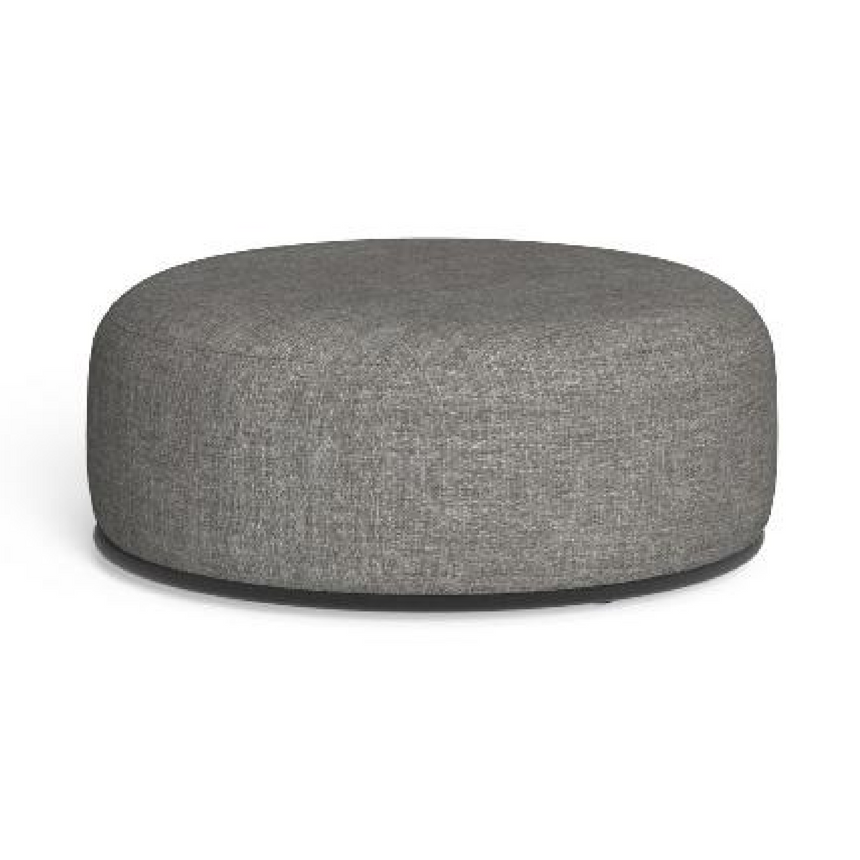Padded Outdoor Ottoman | Talenti Scacco | Italianfurniture.com