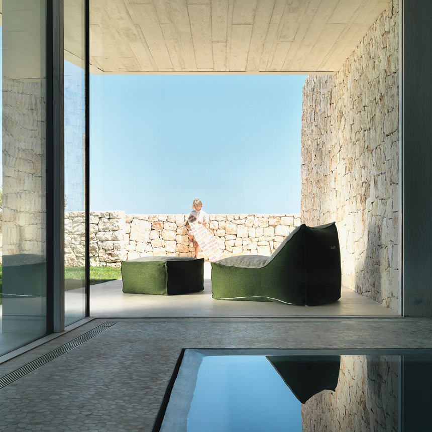 Outdoor Single Bean Bag | Talenti Sacco | Italianfurniture.com