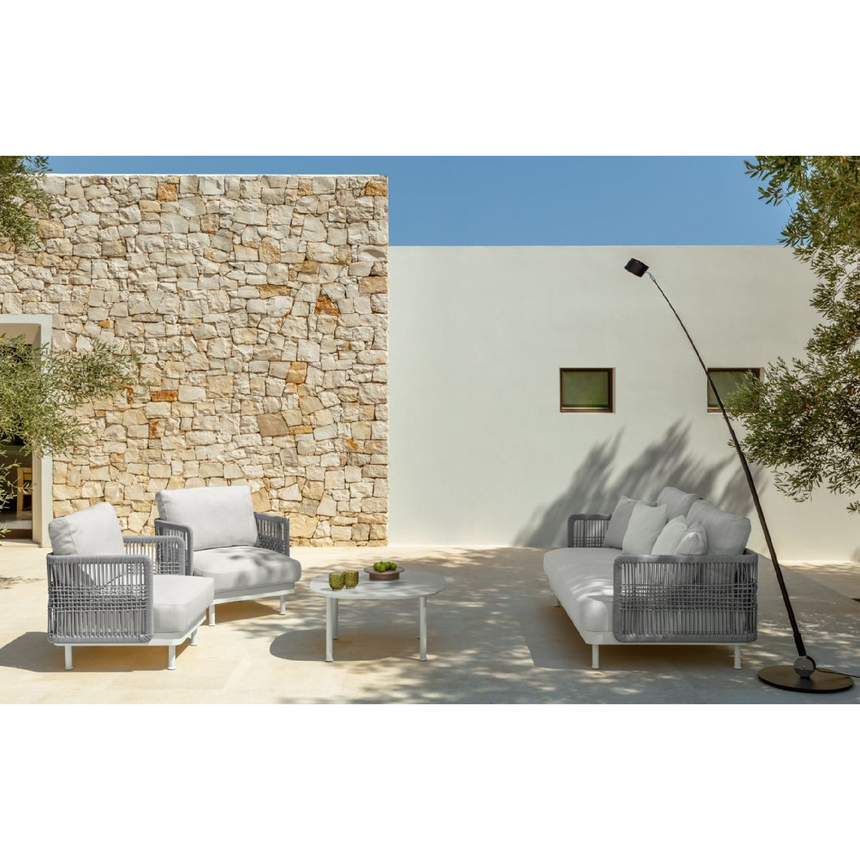 Rope Cushioned Outdoor Armchair | Talenti Slam | Italianfurniture.com