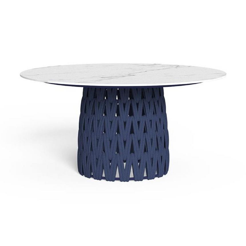 Rope Round Outdoor Dining Table | Talenti Swipe | Italianfurniture.com