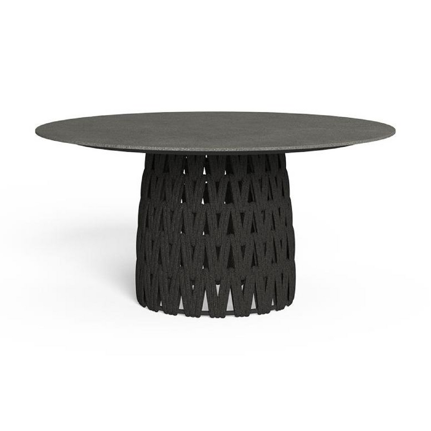 Rope Round Outdoor Dining Table | Talenti Swipe | Italianfurniture.com