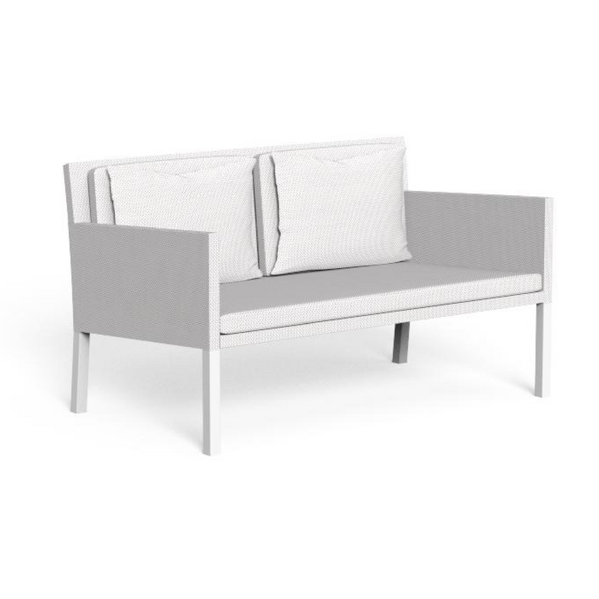 2-Seater Textilene Covered Outdoor Sofa | Talenti Step | Italianfurniture.com