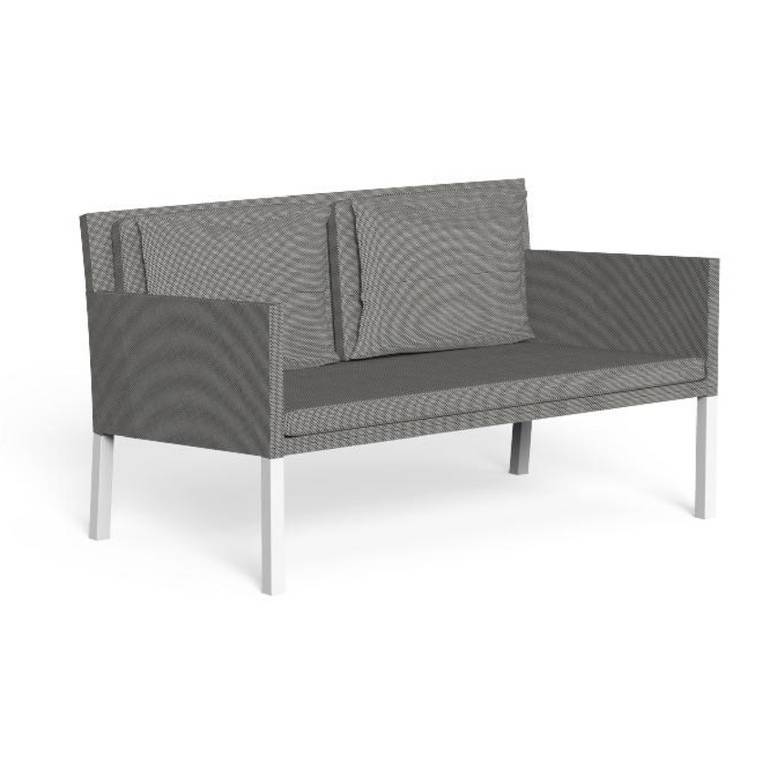 2-Seater Textilene Covered Outdoor Sofa | Talenti Step | Italianfurniture.com