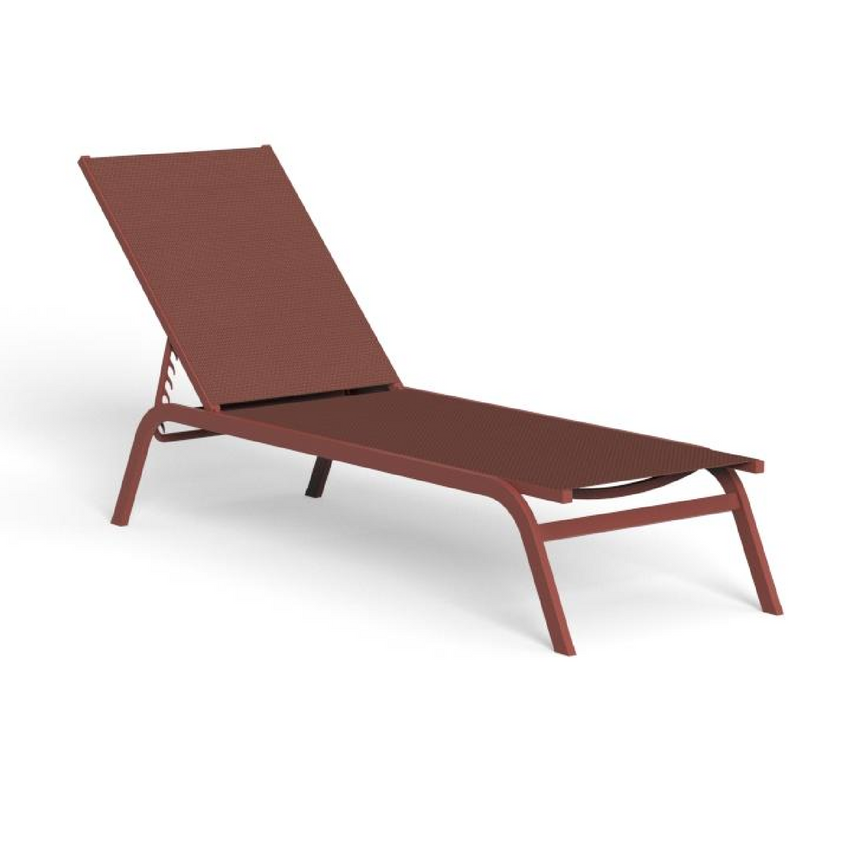 Textilene Sun Lounger | Talenti Step | Italianfurniture.com