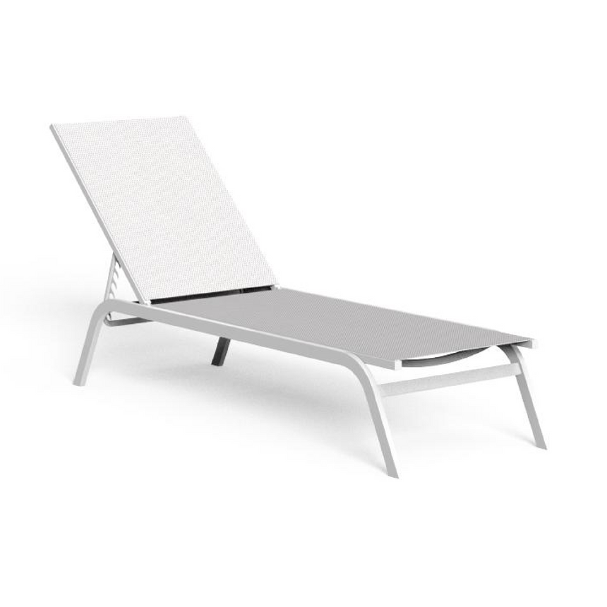 Textilene Sun Lounger | Talenti Step | Italianfurniture.com