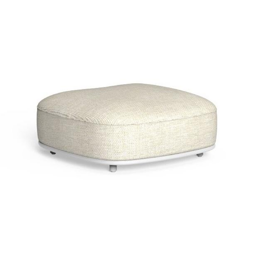 Cushioned Outdoor Ottoman | Talenti Swipe | Italianfurniture.com