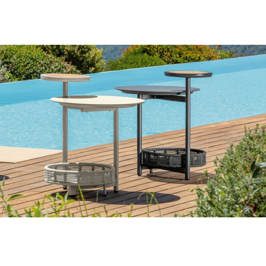 Double Top Outdoor Coffee Table | Talenti Sylvie | Italianfurniture.com