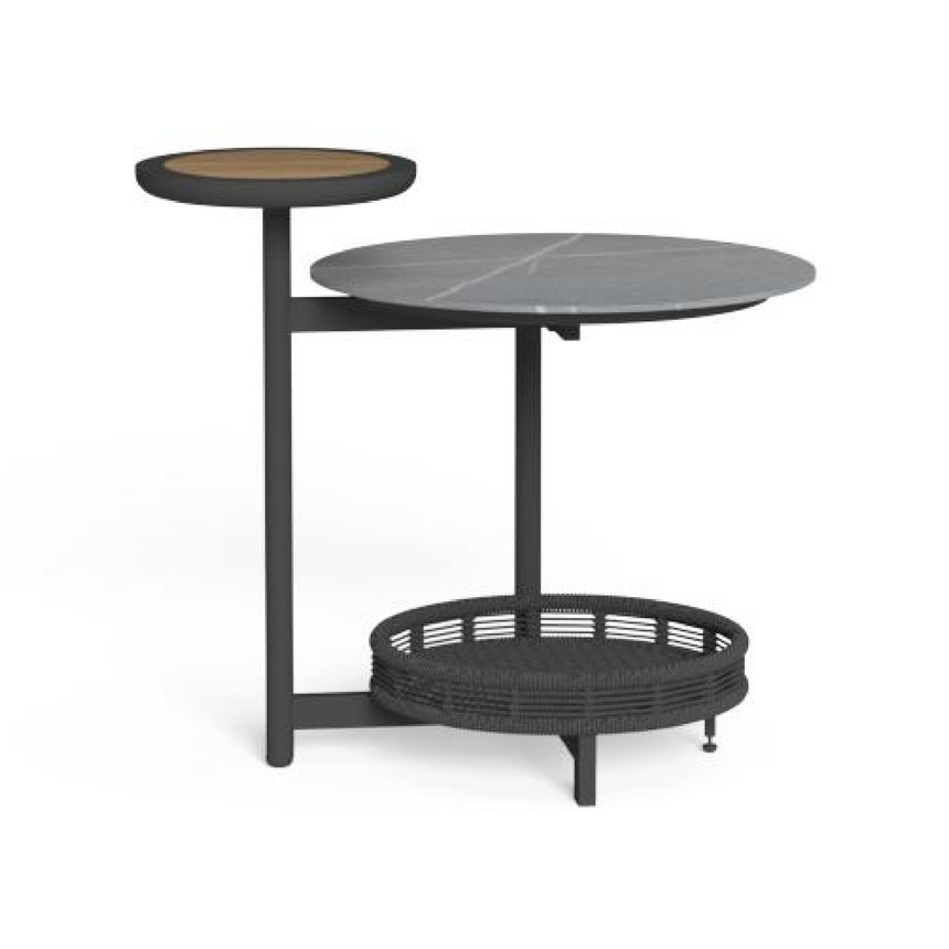 Double Top Outdoor Coffee Table | Talenti Sylvie | Italianfurniture.com
