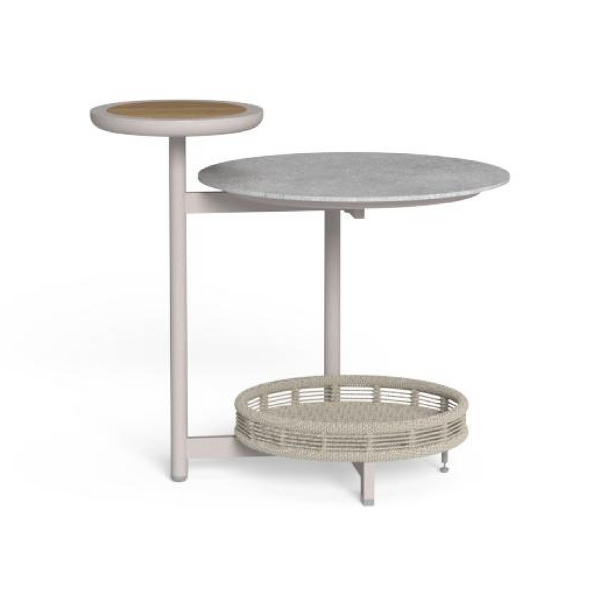 Double Top Outdoor Coffee Table | Talenti Sylvie | Italianfurniture.com