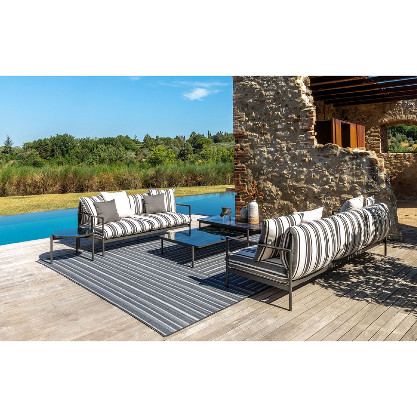 Striped Outdoor Carpet | Talenti Nalu | Italianfurniture.com