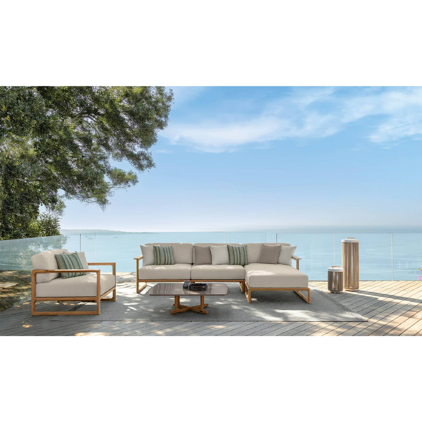 Scandinavian Outdoor Modular Sofa | Talenti Thea | Italianfurniture.com