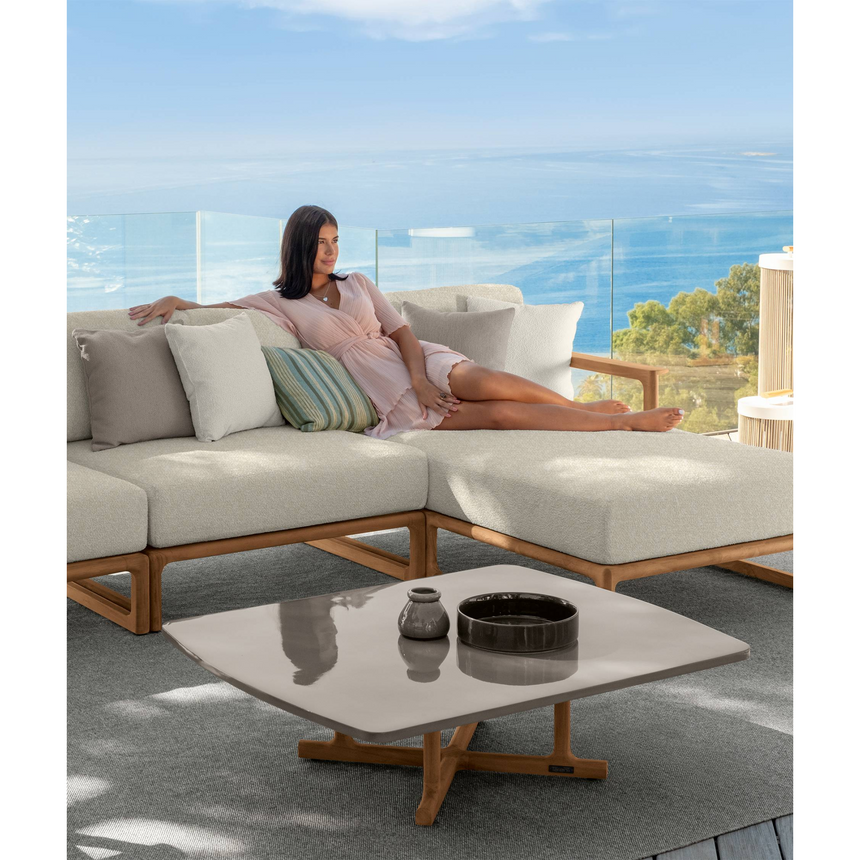 Scandinavian Outdoor Modular Sofa | Talenti Thea | Italianfurniture.com