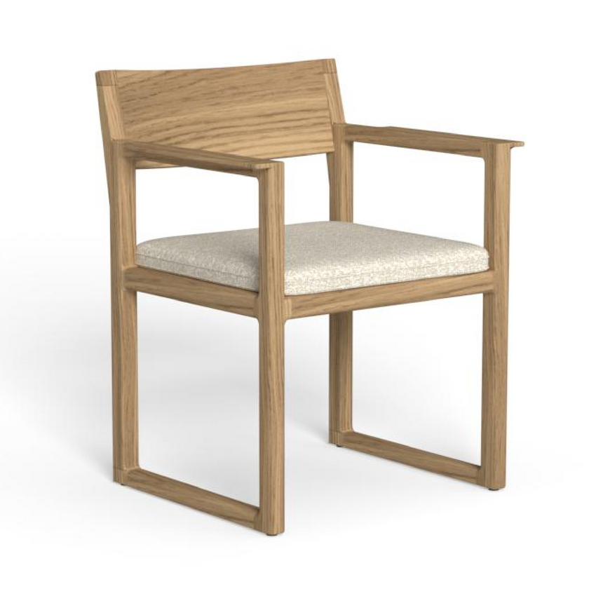 Padded Seat Outdoor Dining Armchair | Talenti Thea | Italianfurniture.com