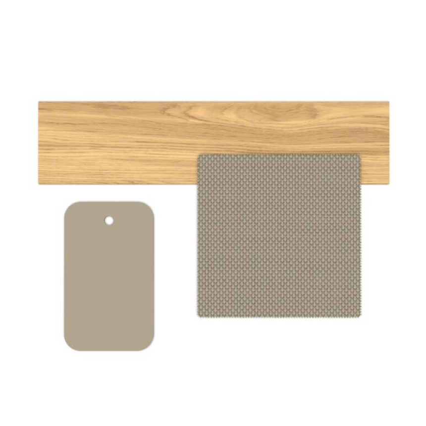 Teak-Armed Outdoor Dining Chair | Talenti Timber | Italianfurniture.com