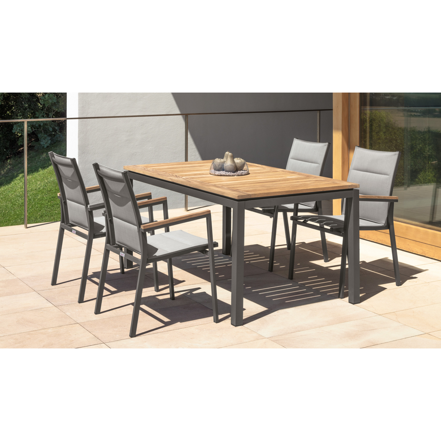 Teak Outdoor Extendible Dining Table | Talenti Timber | Italianfurniture.com