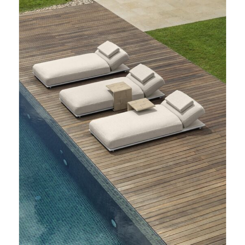 Padded Sun Lounger | Talenti Tressé | Italianfurniture.com