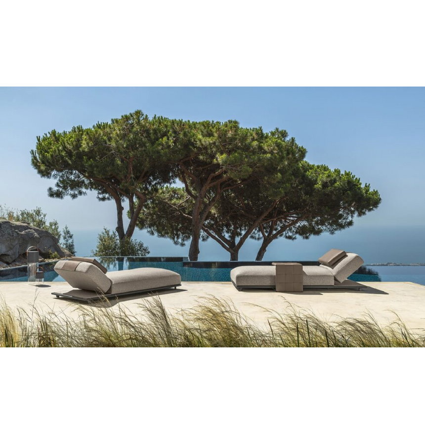Padded Sun Lounger | Talenti Tressé | Italianfurniture.com