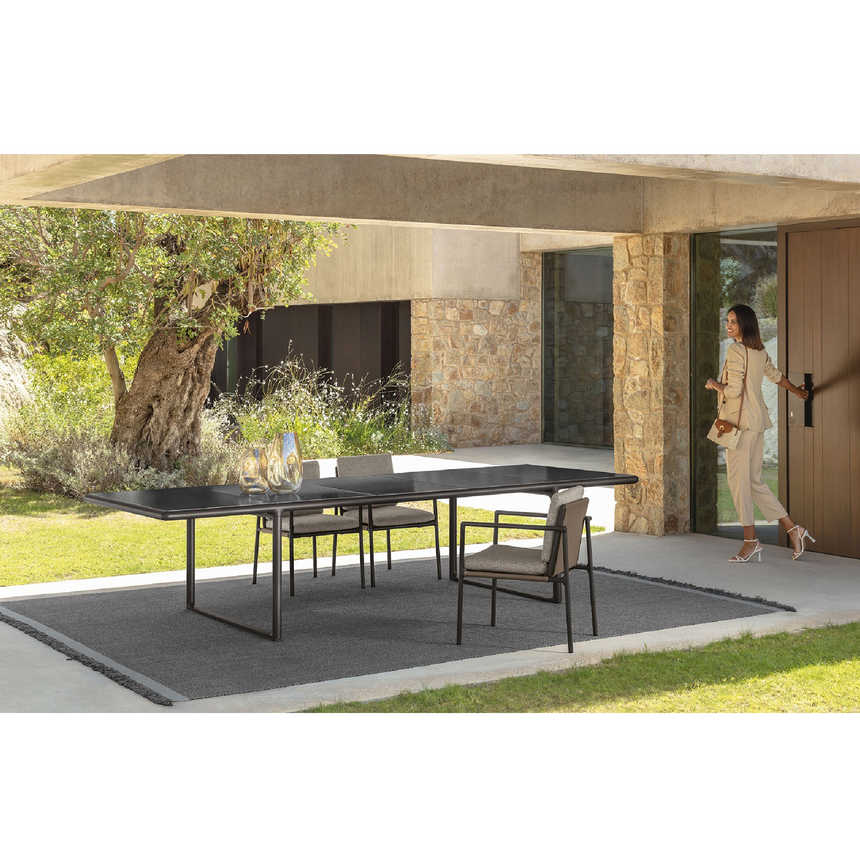 Padded Outdoor Dining Armchair | Talenti Tressé