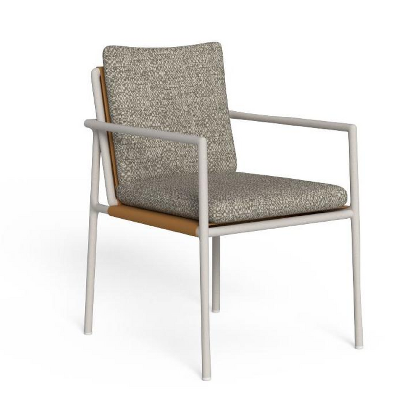 Padded Outdoor Dining Armchair | Talenti Tressé