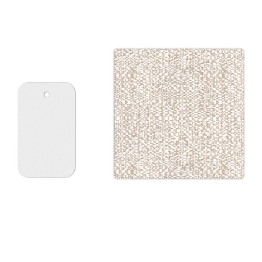 Square Padded Outdoor Ottoman | Talenti Tressé | Italianfurniture.com