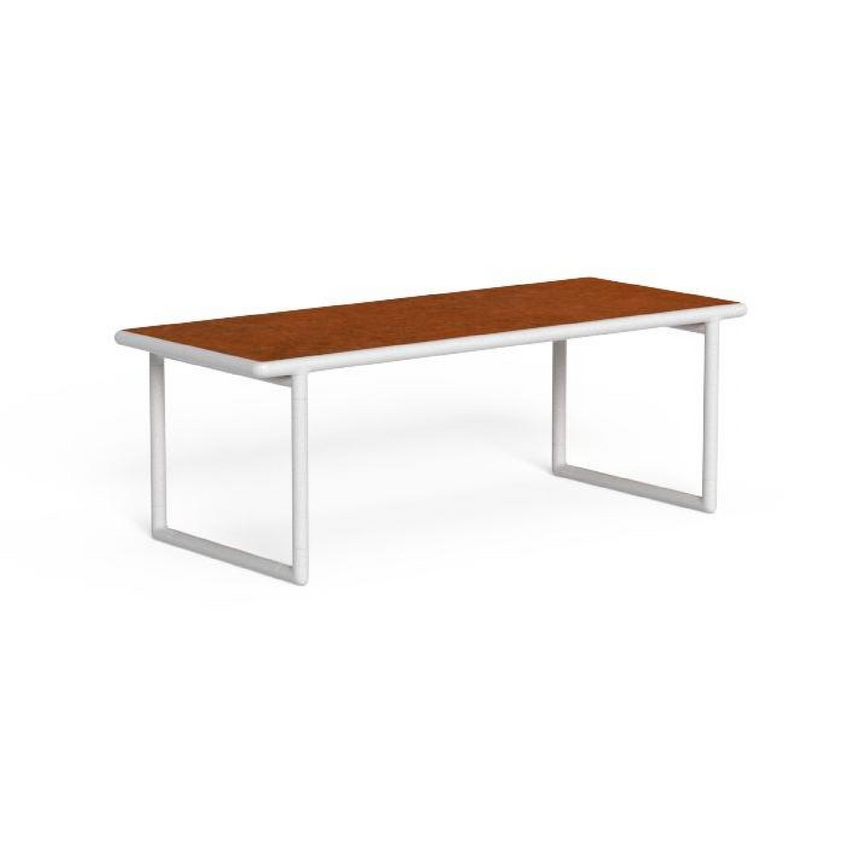 Aluminum Framed Outdoor Coffee Table | Talenti Tressé | Italianfurniture.com