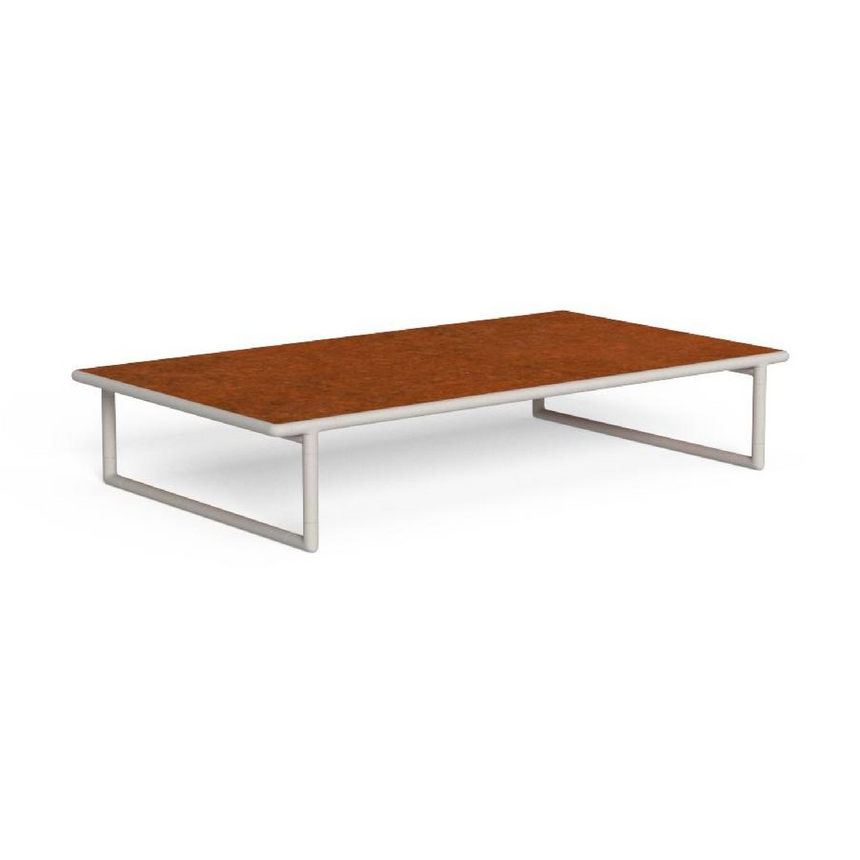 Aluminum Framed Outdoor Coffee Table | Talenti Tressé | Italianfurniture.com
