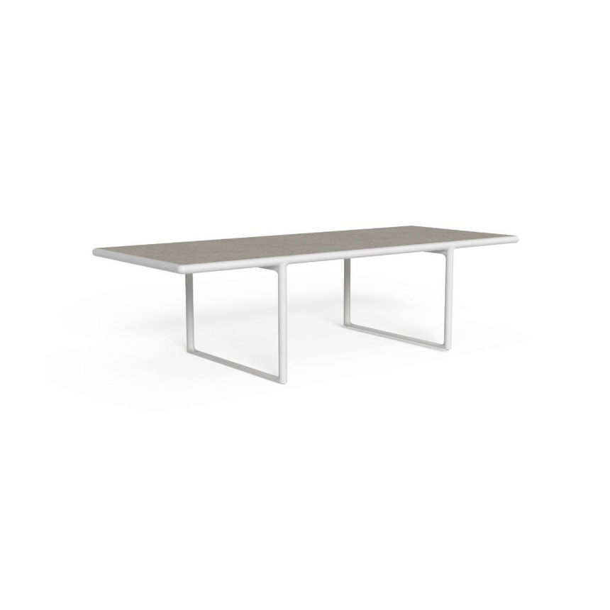 Aluminum Framed Outdoor Dining Table | Talenti Tressé | Italianfurniture.com