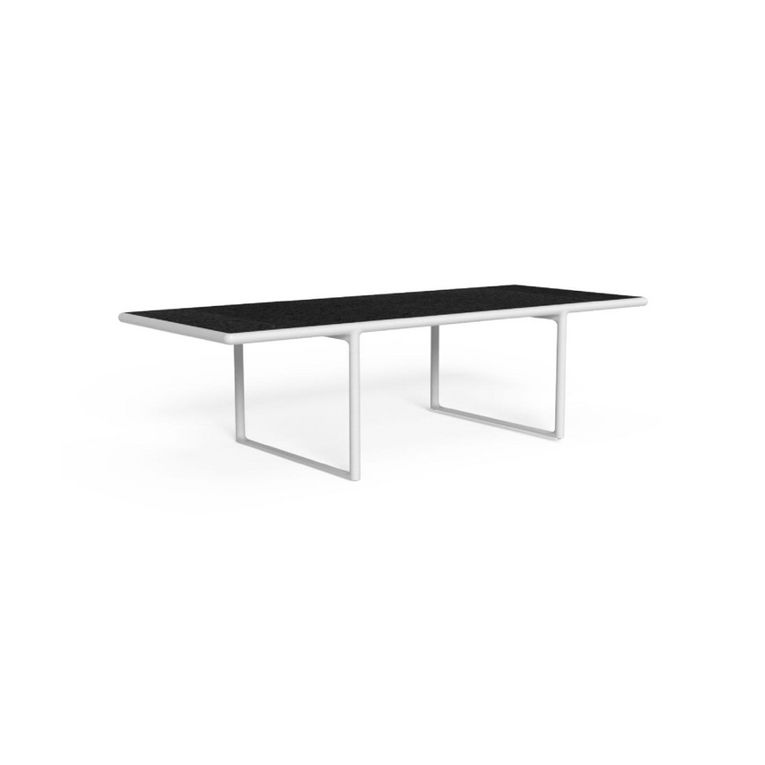 Aluminum Framed Outdoor Dining Table | Talenti Tressé | Italianfurniture.com