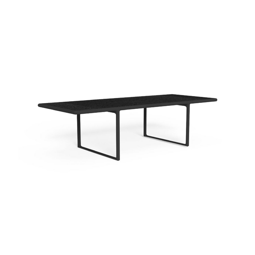 Aluminum Framed Outdoor Dining Table | Talenti Tressé | Italianfurniture.com